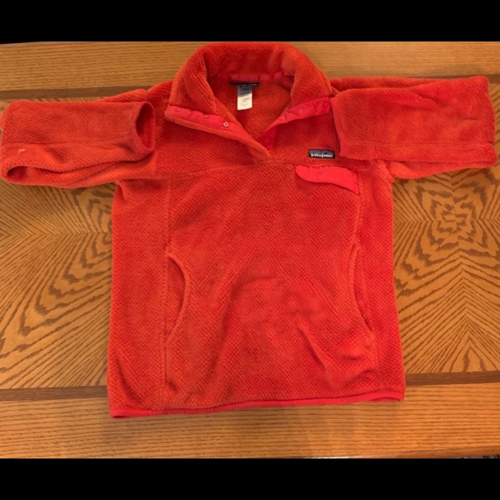 Patagonia Re-tool Pullover - Orange - XS